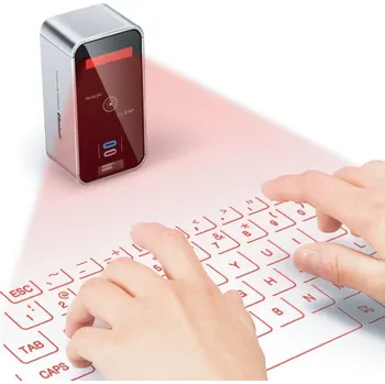 Klávesnice Přenosná laserová klávesnice