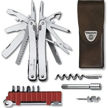 Multifunkční nůž Victorinox SwissTool Spirit Plus v koženém pouzdře 3.0239.L