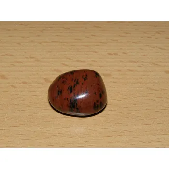 Drahý kámen Obsidián mahagonový - Tromlovaný kámen - kt125