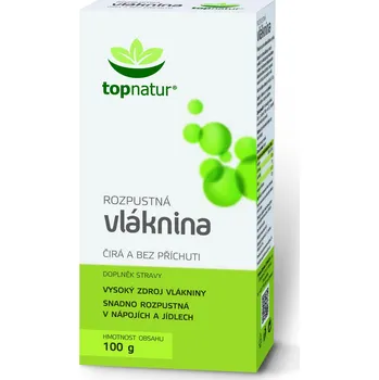 Přírodní produkt Topnatur Rozpustná vláknina 100 g