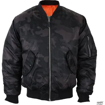 Oblečení a móda bunda zimní - MA1 camo - BRANDIT - 3159-darkcamo