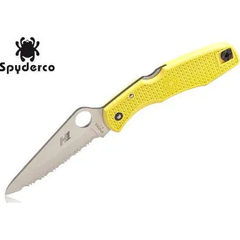 kapesní nůž Spyderco Pacific Salt, Yellow FRN Handle, Serrated C91SYL