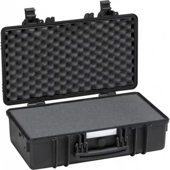 Kufr outdoor 100 C PE černý s pěnou