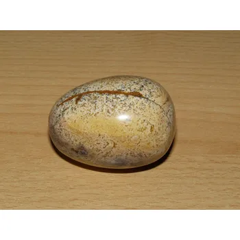 Drahý kámen Jaspis obrázkový - Vajíčko - kv20