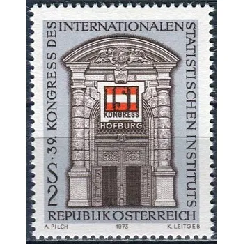Poštovní známka (1973) MiNr. 1420 ** - Rakousko - Kongres Mezinárodního statistického institutu