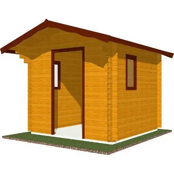 Zahradní domek autobusová čekárna Svratouch 250x250 28 mm