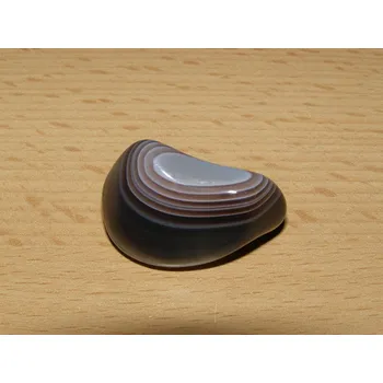 Drahý kámen Achát pruhovaný - Tromlovaný kámen - kt161