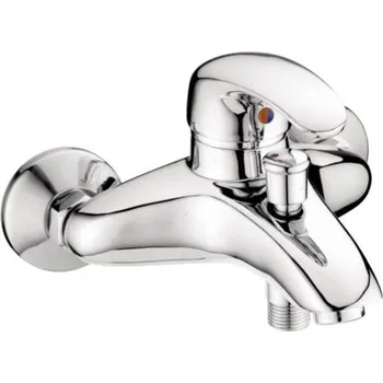 Vodovodní baterie PERLA, vanová stěnová baterie, rozteč 100mm, chrom - Sagittarius PR 3110/100