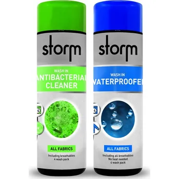 Prací gel Storm Twin Pack Storm dvojitý balíček prací prostředek+impregnace textil 300ml