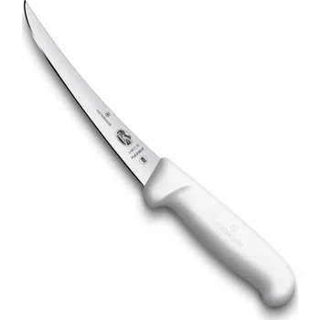 Vykosťovací nůž Victorinox Fibrox 15 cm, pružná, zahnutá a úzká čepel, bílý