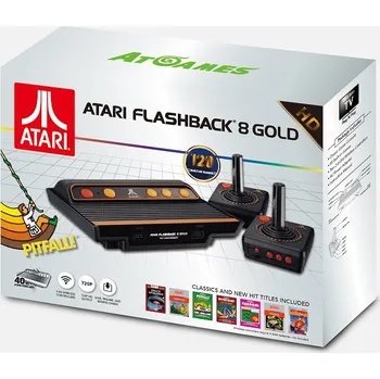 AtGames Atari Flashback 8 Gold HD Herní konzole AtGames Atari Flashback 8 Gold HD