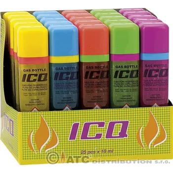 ICQ 10024 plyn do zapalovačů 18 ml