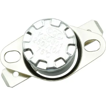 Vývojová deska Teplotní spínač 75°C KSD301 10A 250V NO