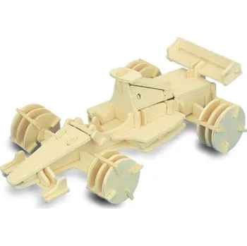 ostatní stavebnice Dřevěná stavebnice auta - F1