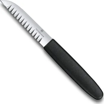 Kuchyňský nůž Dekorační nůž Victorinox Standard 8,5 cm, černý