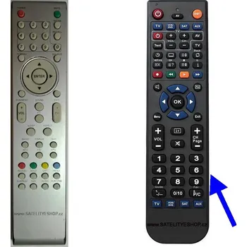 Sencor SLT2606DVBT dálkový ovladač náhradní