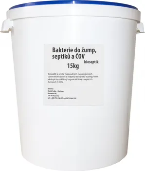 Čistič septiku a jímky Bioseptik do žump a septiků 15 kg