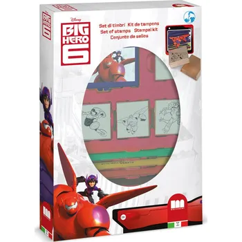 Dětské razítko Hm Studio Razítka Big Hero 4 ks