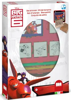 Dětské razítko Hm Studio Razítka Big Hero 4 ks