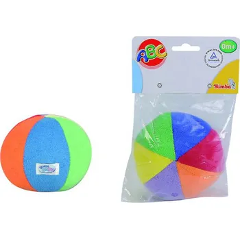 Hračka pro nejmenší Simba Míč froté s rolničkou 12 cm
