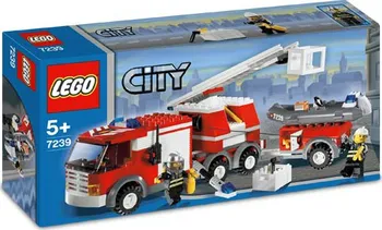 stavebnice LEGO City 7239 Hasičské nákladní auto