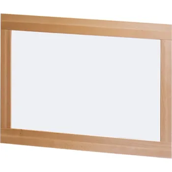 Zrcadlo Drewmax LA301 dřevěné zrcadlo masiv dub