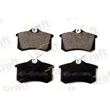 Brzdová destička Sada brzdových destiček, kotoučová brzda KRAFT AUTOMOTIVE 6010020