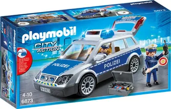 Stavebnice Playmobil Playmobil 6873 Policejní auto s majákem