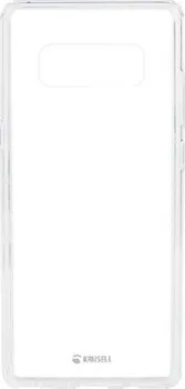 Pouzdro na mobilní telefon Krusell Kivik pro Samsung Galaxy Note 8 transparentní