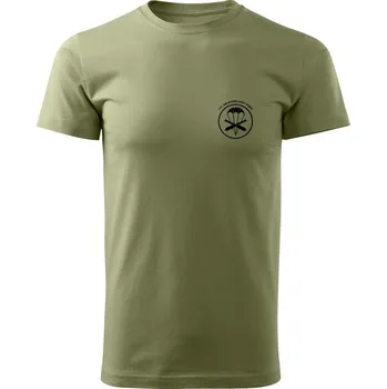 Pánské oblečení Tričko 131. dělostřelecký oddíl - simple - olivová