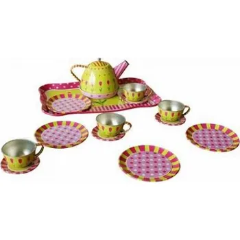 Dětská kuchyňka Bino Kovový čajový set