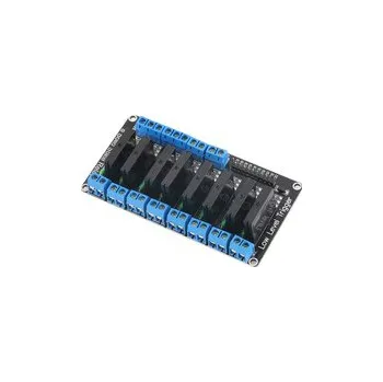 Vývojová deska SSR Relé modul Low level - 8 kanálů 5V DC