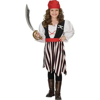 Karnevalový kostým RUBIES Dětský kostým Malá pirátka 92 cm