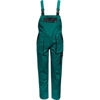 montérky Montérky Bartoš nadměrné pracovní kalhoty s laclem 7007-6 zelené