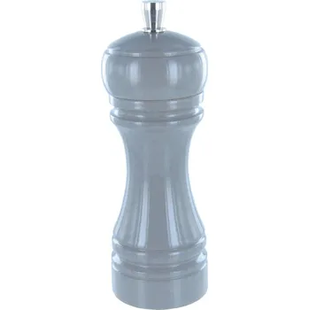 Kuchyňský mlýnek De Buyer | Mlýnek na pepř, řada JAVA, lesklý tmavě šedý, velikost 14 cm