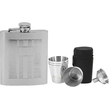 Láhev Kapesní ocelová nerezová lahev 97085