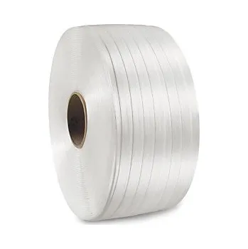 Stahovací páska Textilní vázací páska, 16 mm, návin 850 m, standardní, pevnost v tahu 430kg | RAJA - Balení po 1 ks