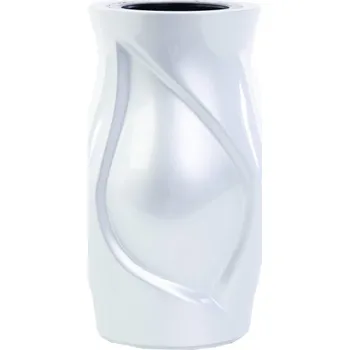 Váza Náhrobní váza Silver 22 x 13 cm