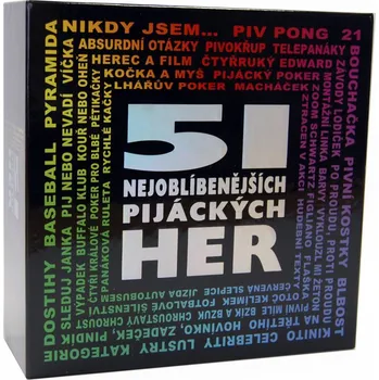 Alkoholická hra ADC Blackfire 51 nejoblíbenějších pijáckých her