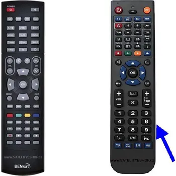 BENsat 260IR-PVR dálkový ovladač náhradní