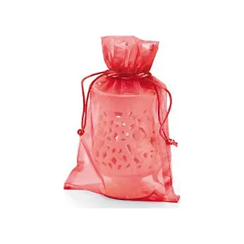 Potravinová fólie Organzové sáčky červené 90 x 90 mm - Balení po 1 ks
