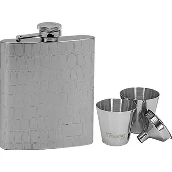 Láhev Kapesní ocelová nerezová lahev 97065