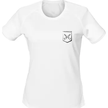 Dámské tričko Dámské funkční tričko 13. dělostřelecký pluk - simple - bílá
