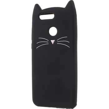 Pouzdro na mobilní telefon Pouzdro TVC "Kočka" pro Huawei Nova 2 Plus Barva: Černá