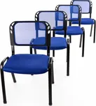 Garthen 40949 sada 4 židlí modré
