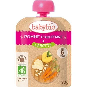 Doypack jablko mrkev od 6. měsíce, 90g