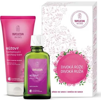Kosmetická sada Weleda růžová pěstící péče