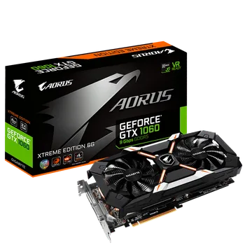 Gigabyte Aorus Geforce GTX 1060 Xtreme Edition 6GB (GV-N1060AORUS X-6GD) Grafická karta Gigabyte Aorus Geforce GTX 1060 Xtreme Edition 6GB (GV-N1060AORUS X-6GD)