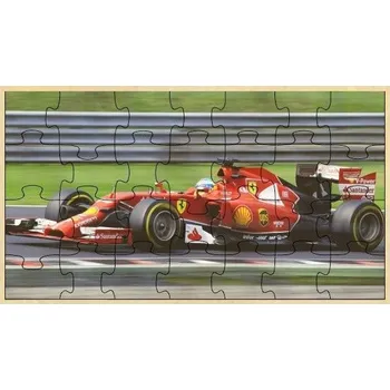 Puzzle Pelisport Dřevěné Puzzle Ferrari