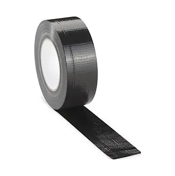 Lepicí páska Textilní páska ČERNÁ, 48mm, návin 50m, tloušťka 220µm - Balení po 2 ks